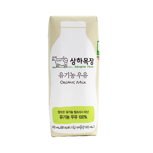 매일유업 상하목장 유기농 우유 125ml
