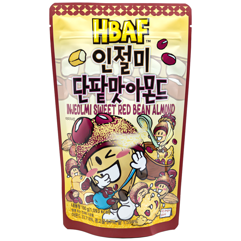 바프 인절미 단팥맛 아몬드 190g