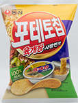 농심 포테토칩 육개장사발면맛 125g