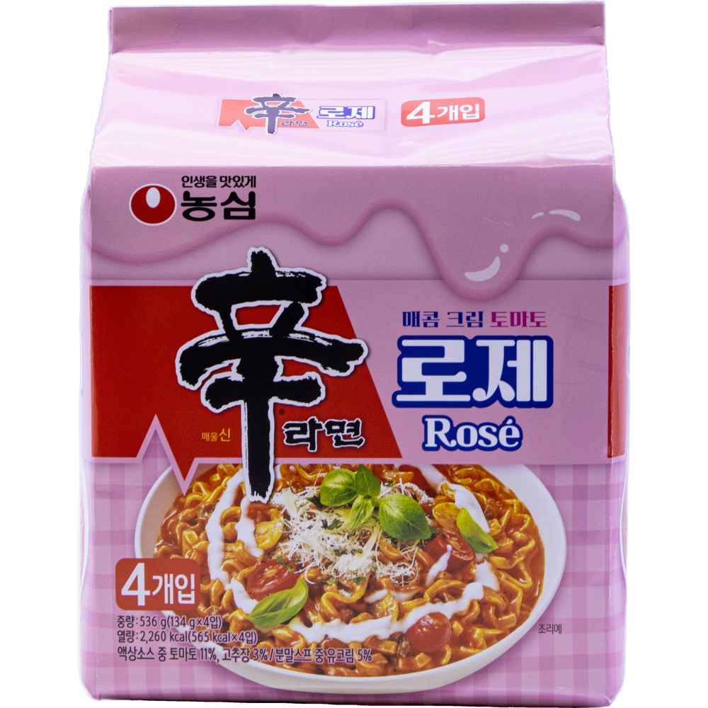 농심 신라면 로제 134g