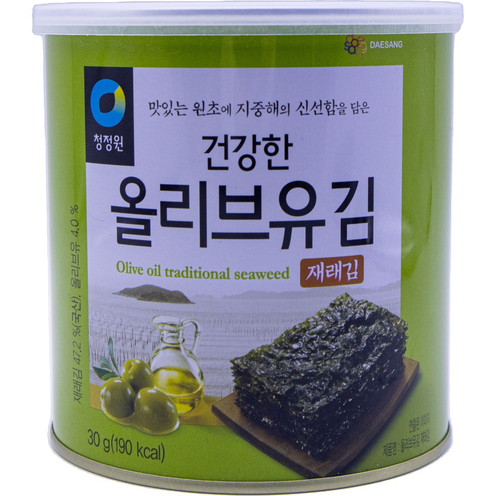 대상 청정원 올리브유김 재래김 30g