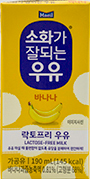 매일유업 소화가 잘되는 우유 바나나 190ml