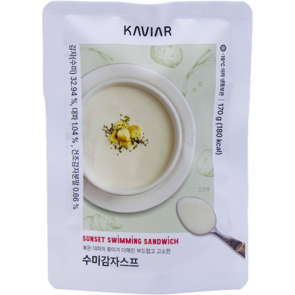 선셋스위밍샌드위치 수미감자스프 170g
