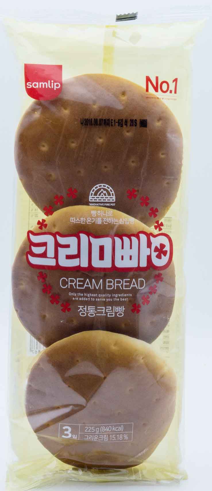 삼립 정통크림빵 225g