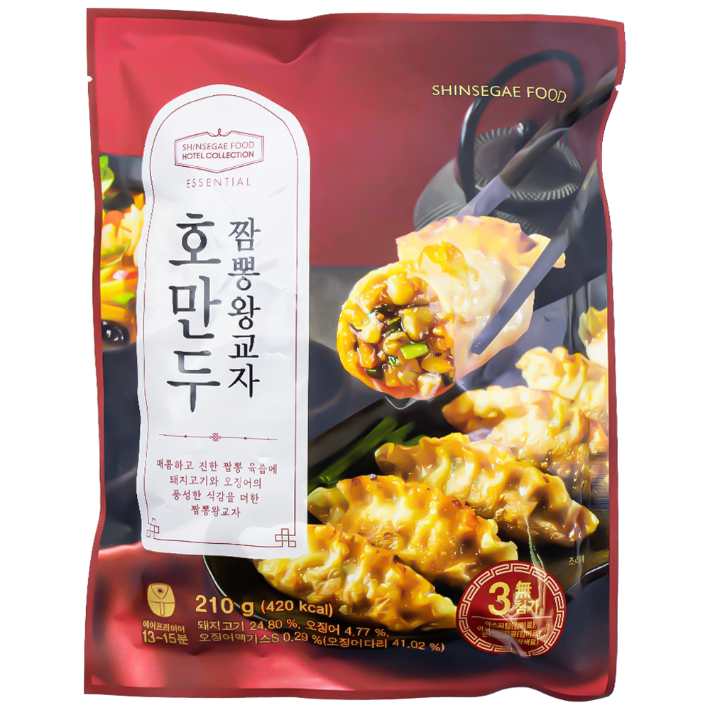 신세계푸드 호텔컬렉션 호만두 짬뽕왕교자 210g
