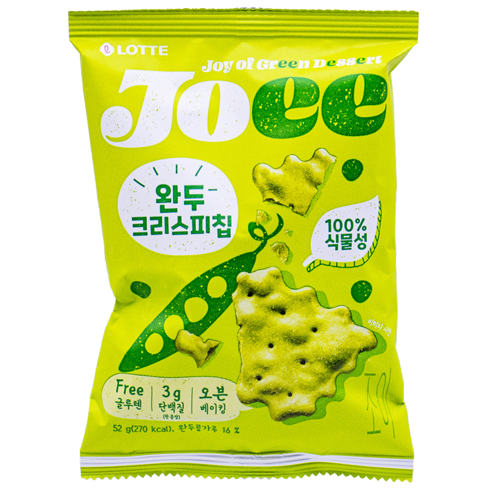 롯데 조이 완두 크리스피칩 52g
