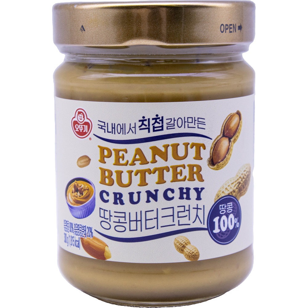 오뚜기 땅콩버터 크런치 300g