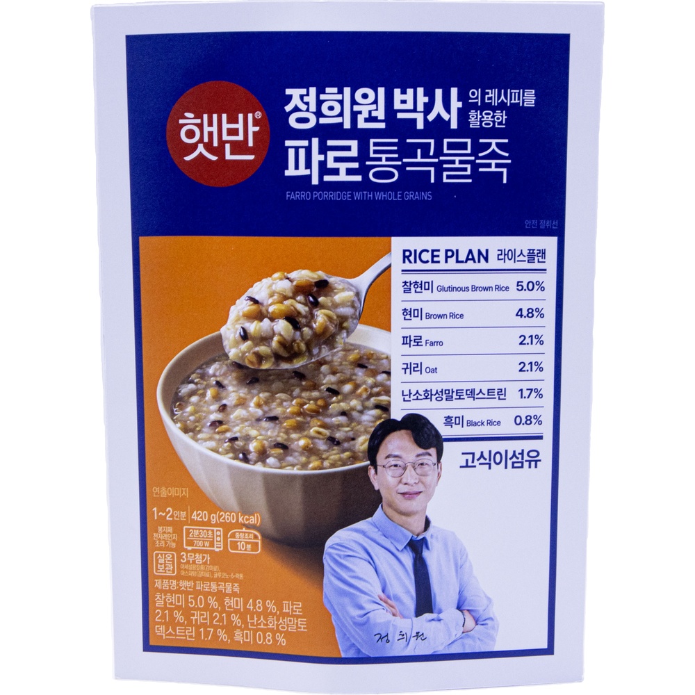 CJ 햇반 파로 통곡물죽 420g