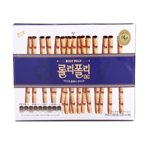 해태 롤리폴리 초코 196g