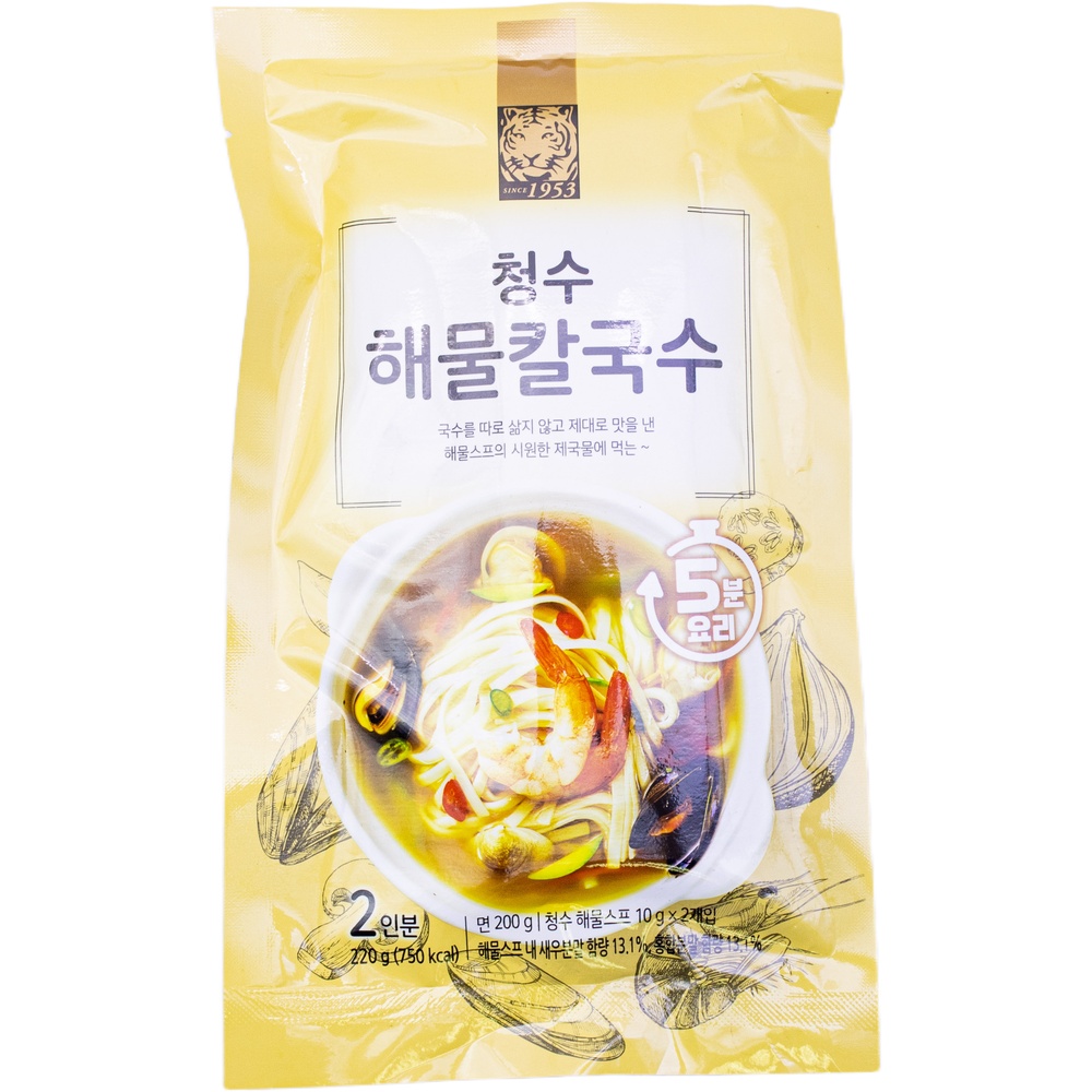 청수 해물칼국수 110g