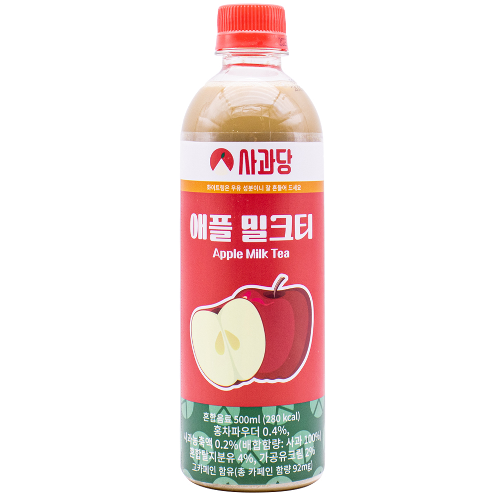 사과당 애플 밀크티 500mL