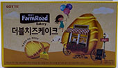 롯데 팜로드 더블치즈케이크 144g