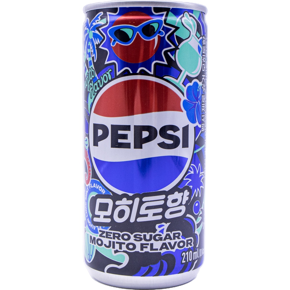 펩시 제로 슈거 모히토향 210mL