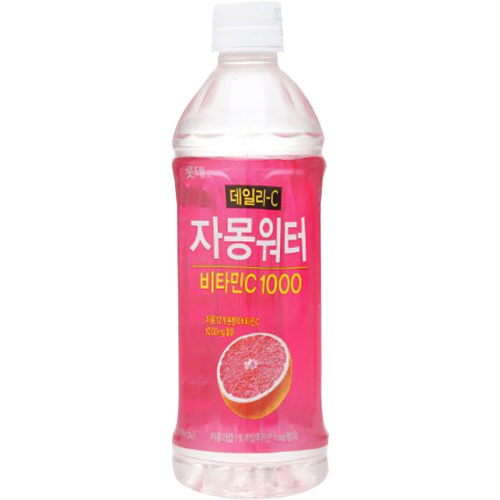 롯데 데일리씨 자몽워터 500ml