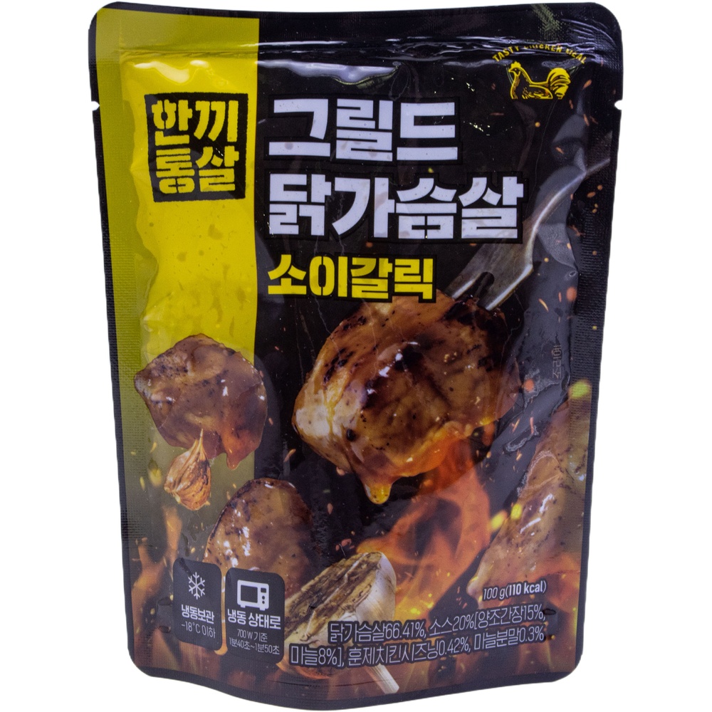 이그니스 한끼통살 그릴드 닭가슴살 소이갈릭 100g