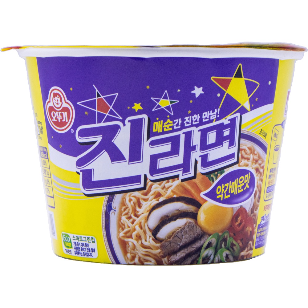 오뚜기 진라면 약간매운맛 110g