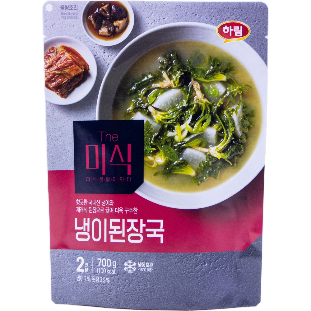 하림 더미식 냉이된장국 700g