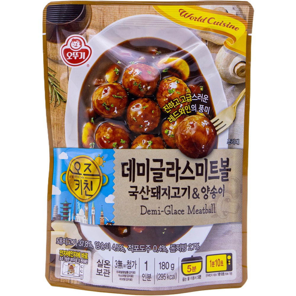 오뚜기 오즈키친 데미글라스미트볼 180g