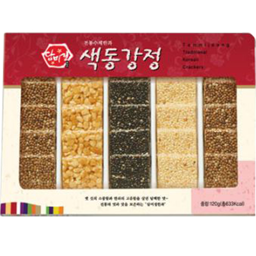 담미정 색동강정 120g