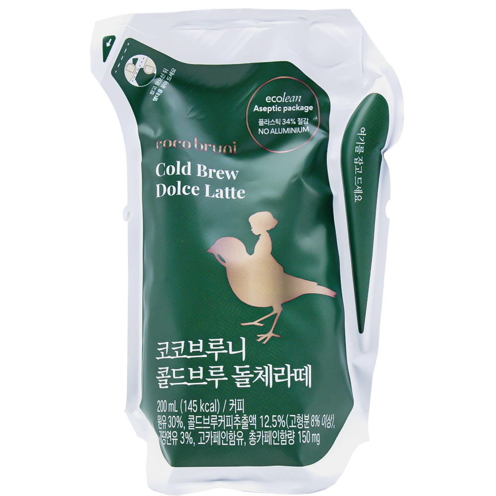 비락 코코브루니 콜드브루 돌체라떼 200ml