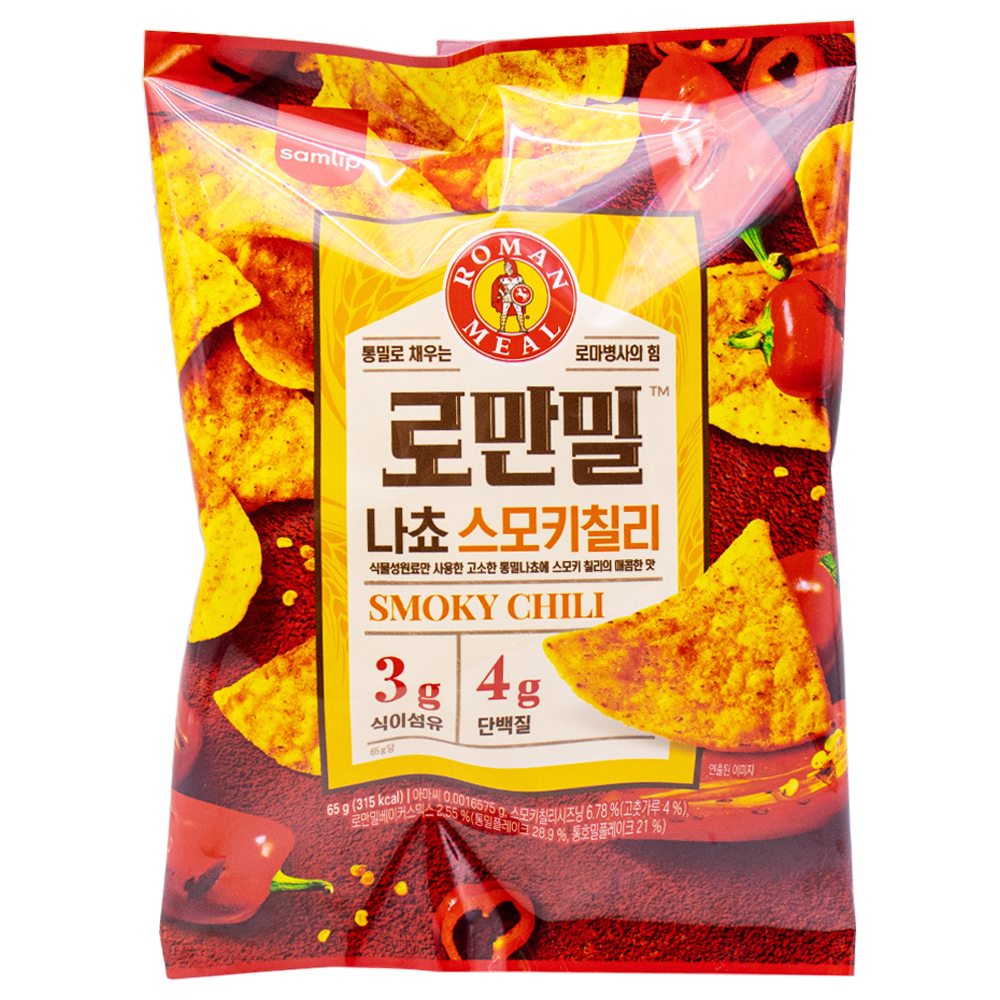 삼립 로만밀나쵸 스모키칠리 65g