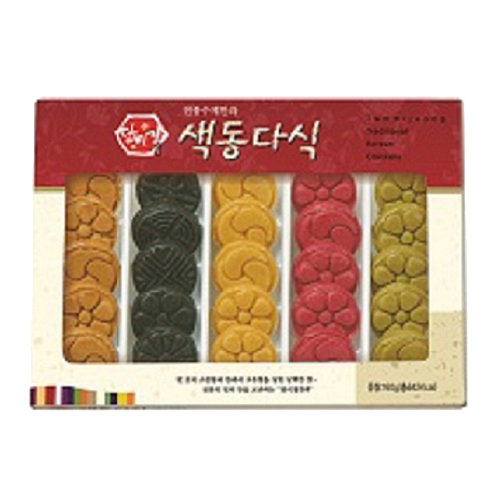 담미정 색동다식 160g