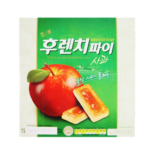 해태 후렌치파이 사과 256g