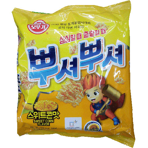 오뚜기 뿌셔뿌셔 스위트콘맛 90g