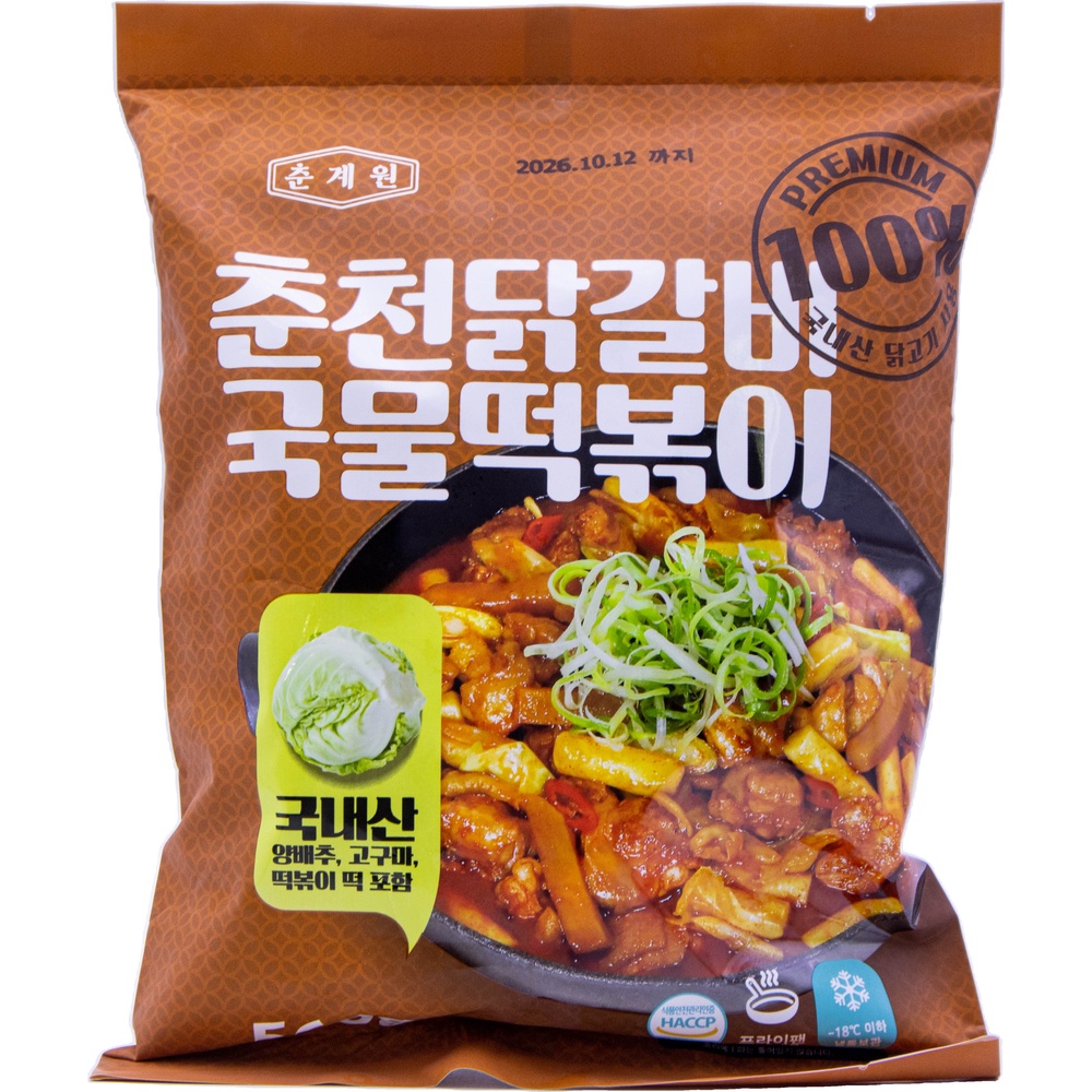 금보식품 춘계원 춘천닭갈비 국물떡볶이 560g