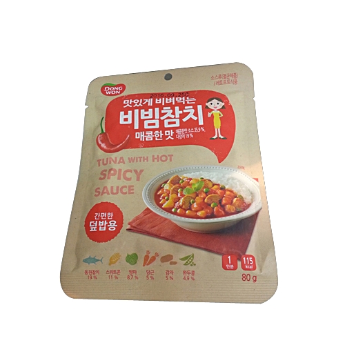 동원 비빔참치 매콤한 맛 80g