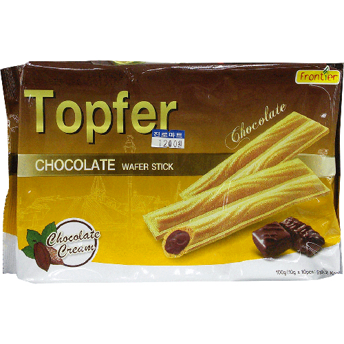 프론티어 탑퍼 초콜릿웨이퍼스틱 100g