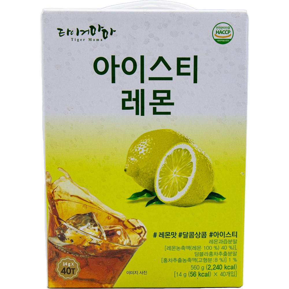 고려인삼 타이거마마 아이스티 레몬 14g