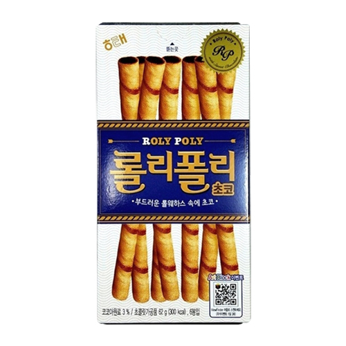 해태 롤리폴리 초코 62g