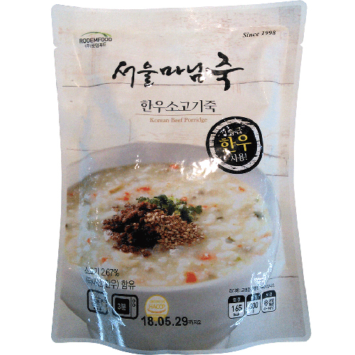 로뎀푸드 서울마님죽 한우소고기죽 300g