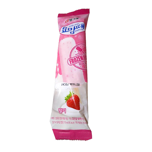 빙그레 요맘때 딸기 70ml