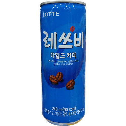 롯데 레쓰비 마일드 커피 240ml