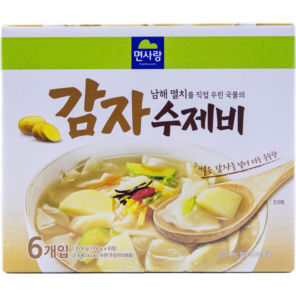 면사랑 남해멸치 감자수제비 179g