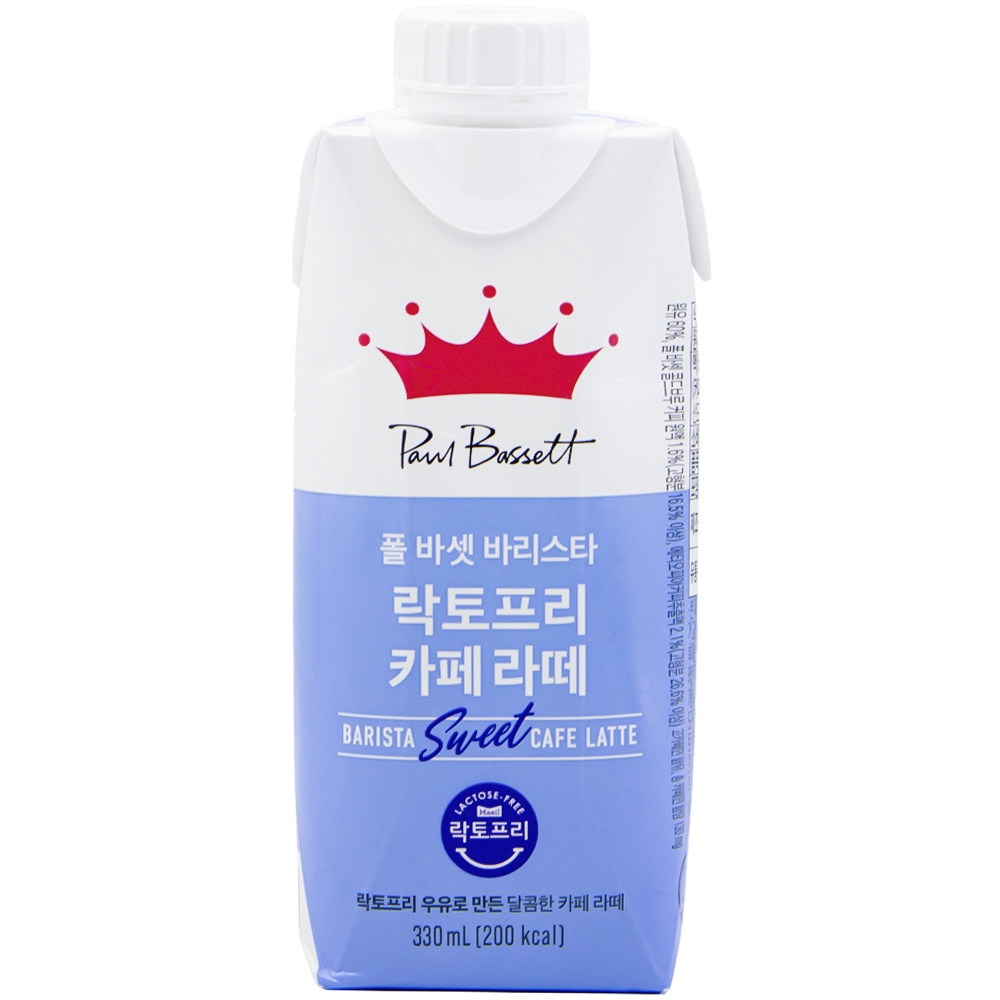 폴바셋 바리스타 락토프리 카페라떼 330ml