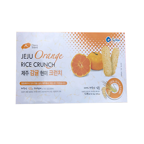 초코아일랜드 제주 감귤 현미 크런치 96g