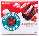 오리온 초코파이 하우스 딸기앤크림 34g