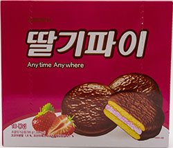 크라운 딸기파이 30g