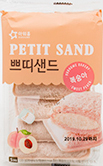 아워홈 쁘띠샌드 복숭아 100g