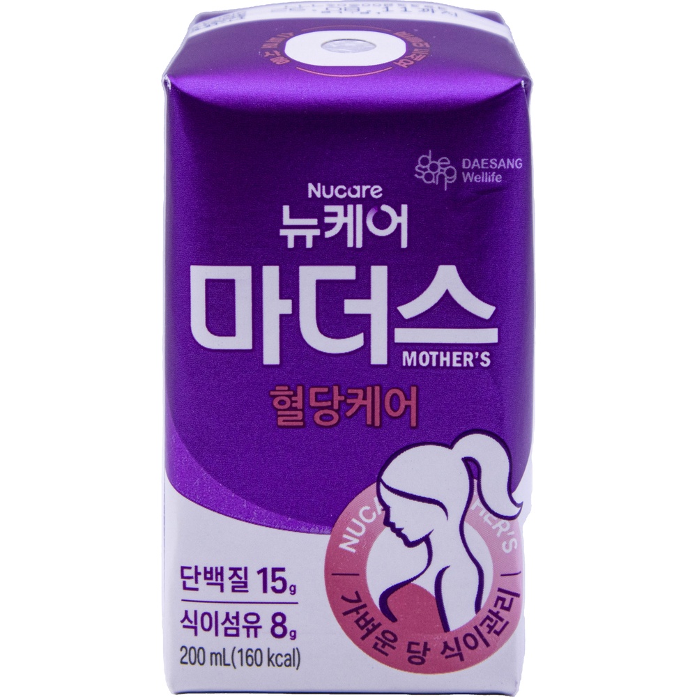 대상웰라이프 뉴케어 마더스 혈당케어 200mL