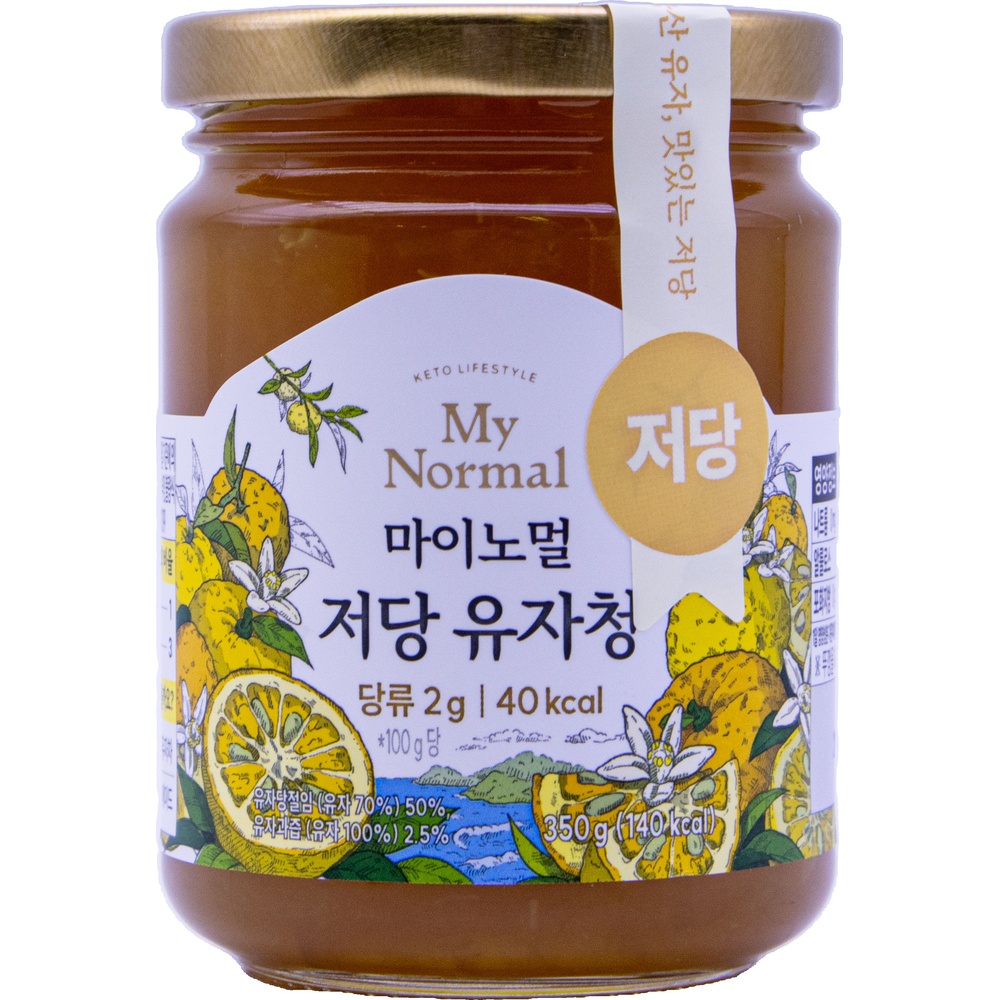 마이노멀 저당 유자청 350g
