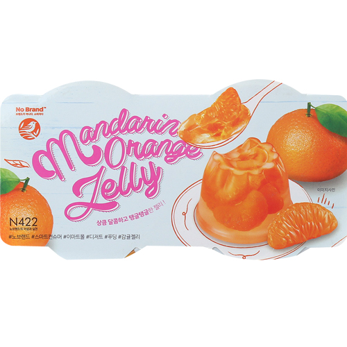 노브랜드 만다린오렌지젤리 500g