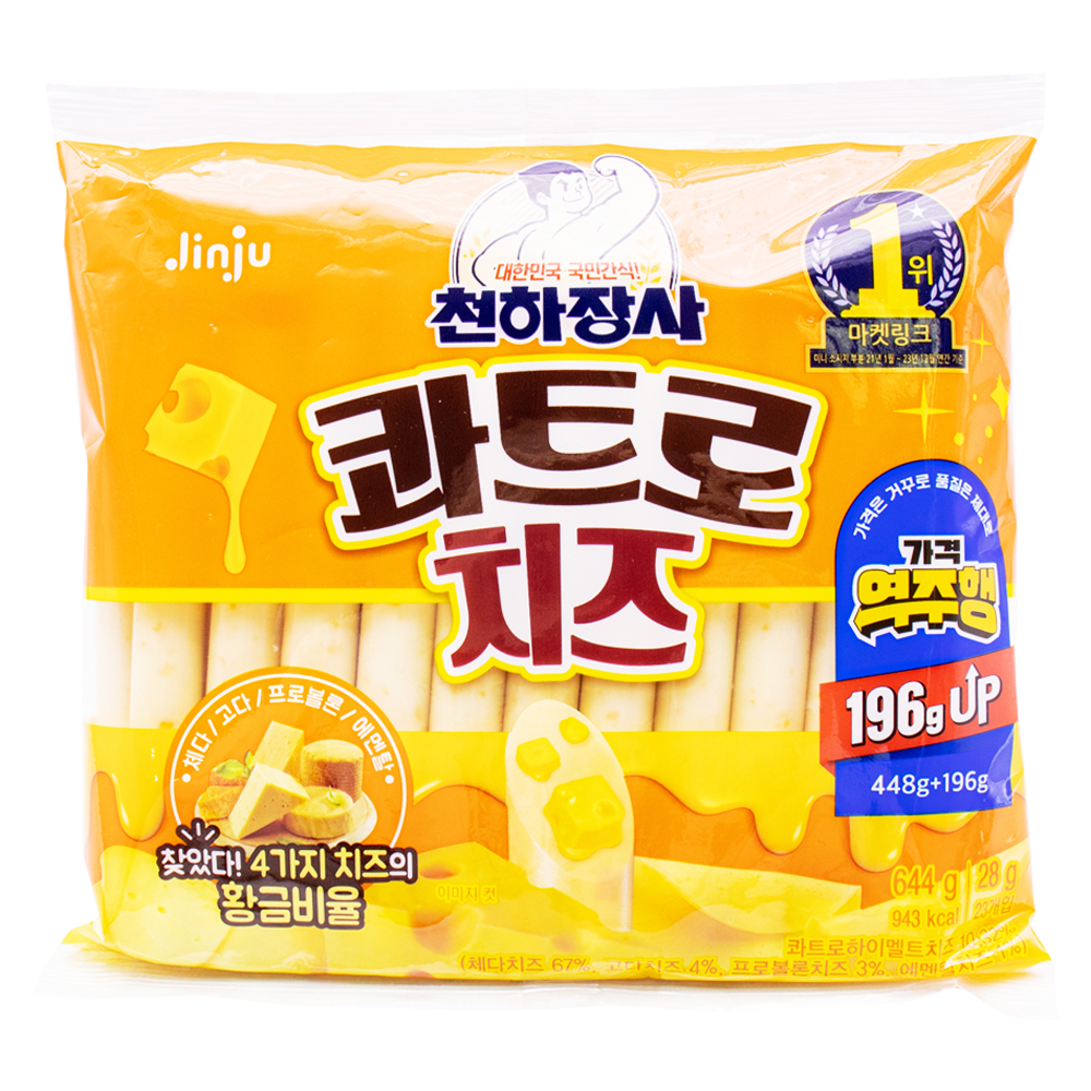 진주햄 천하장사 콰트로치즈 28g