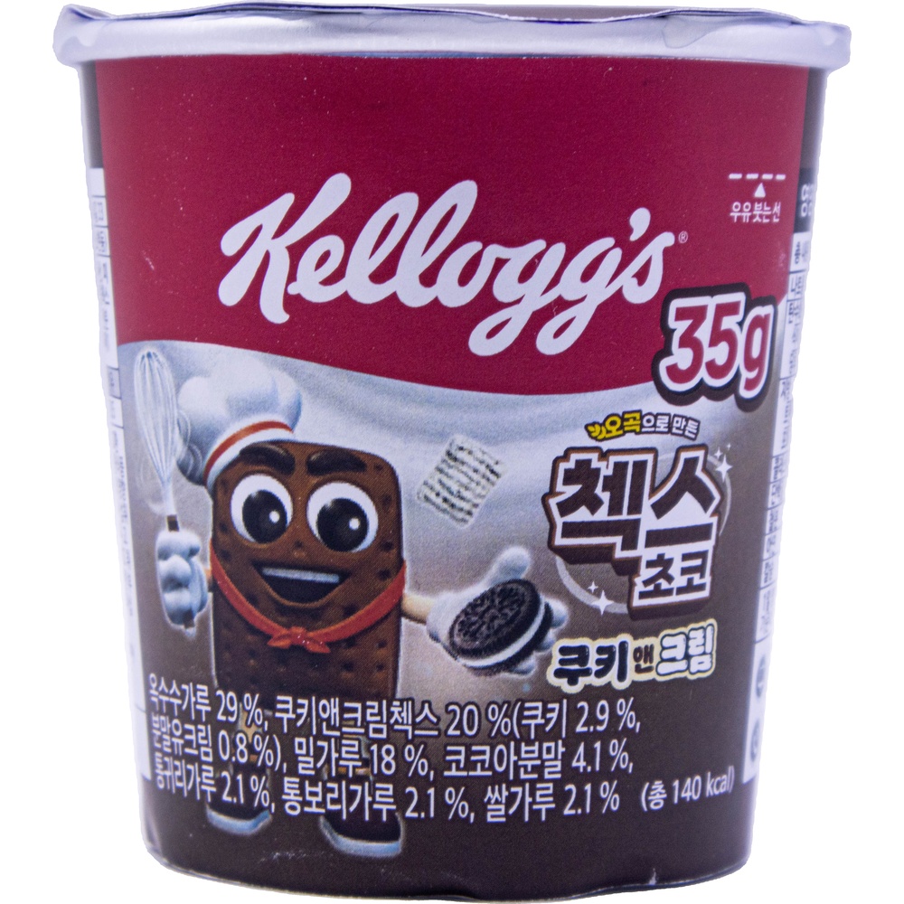 켈로그 첵스 초코 쿠키앤크림 35g
