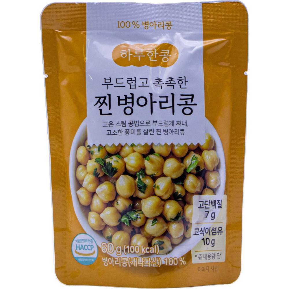 두보식품 하루한콩 찐 병아리콩 60g
