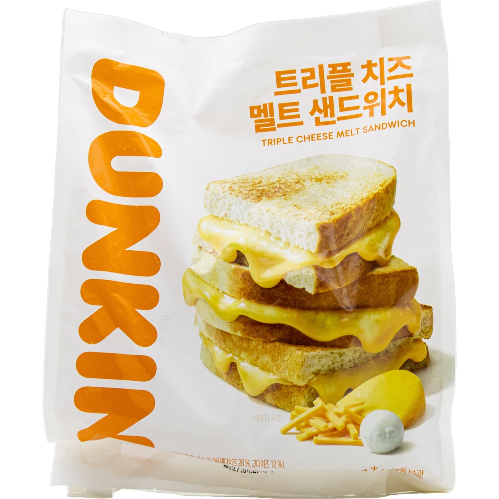 던킨 트리플 치즈 멜트 샌드위치 120g