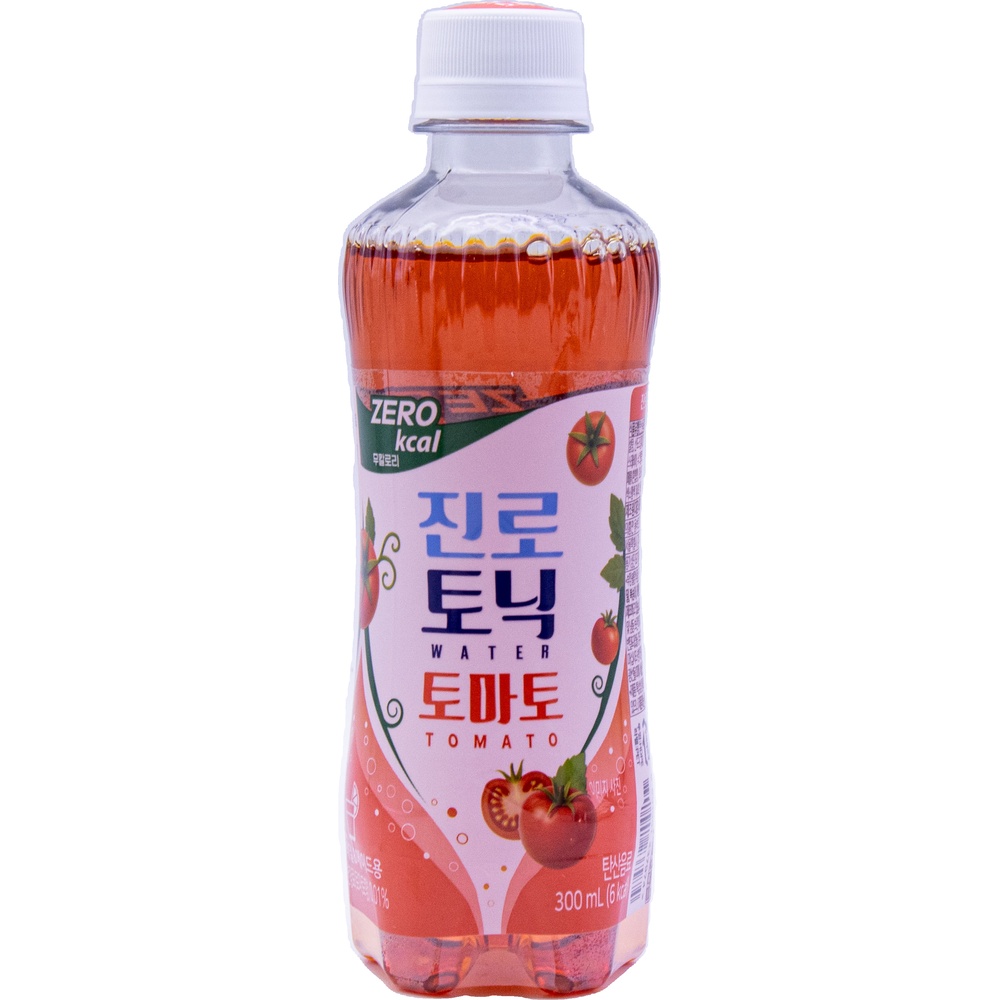하이트진로 진로토닉워터 토마토 제로 300mL